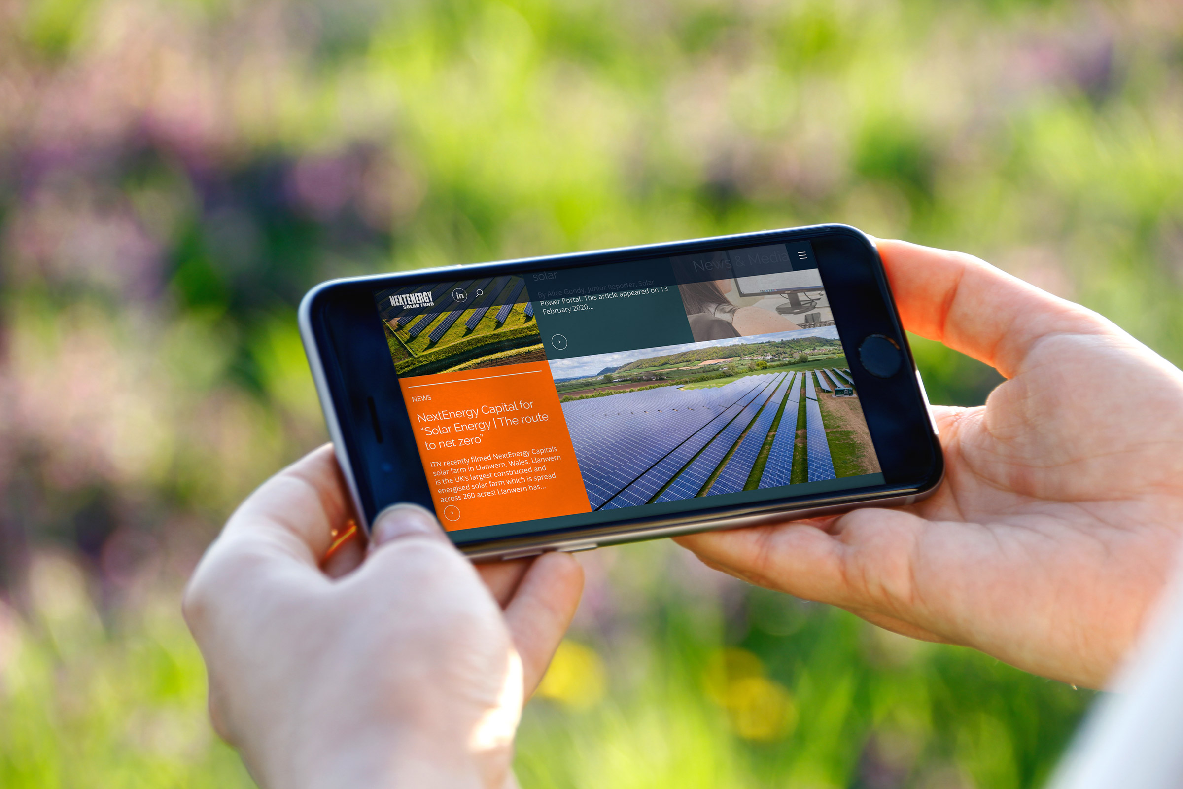 NextEnergy Solar Fund website