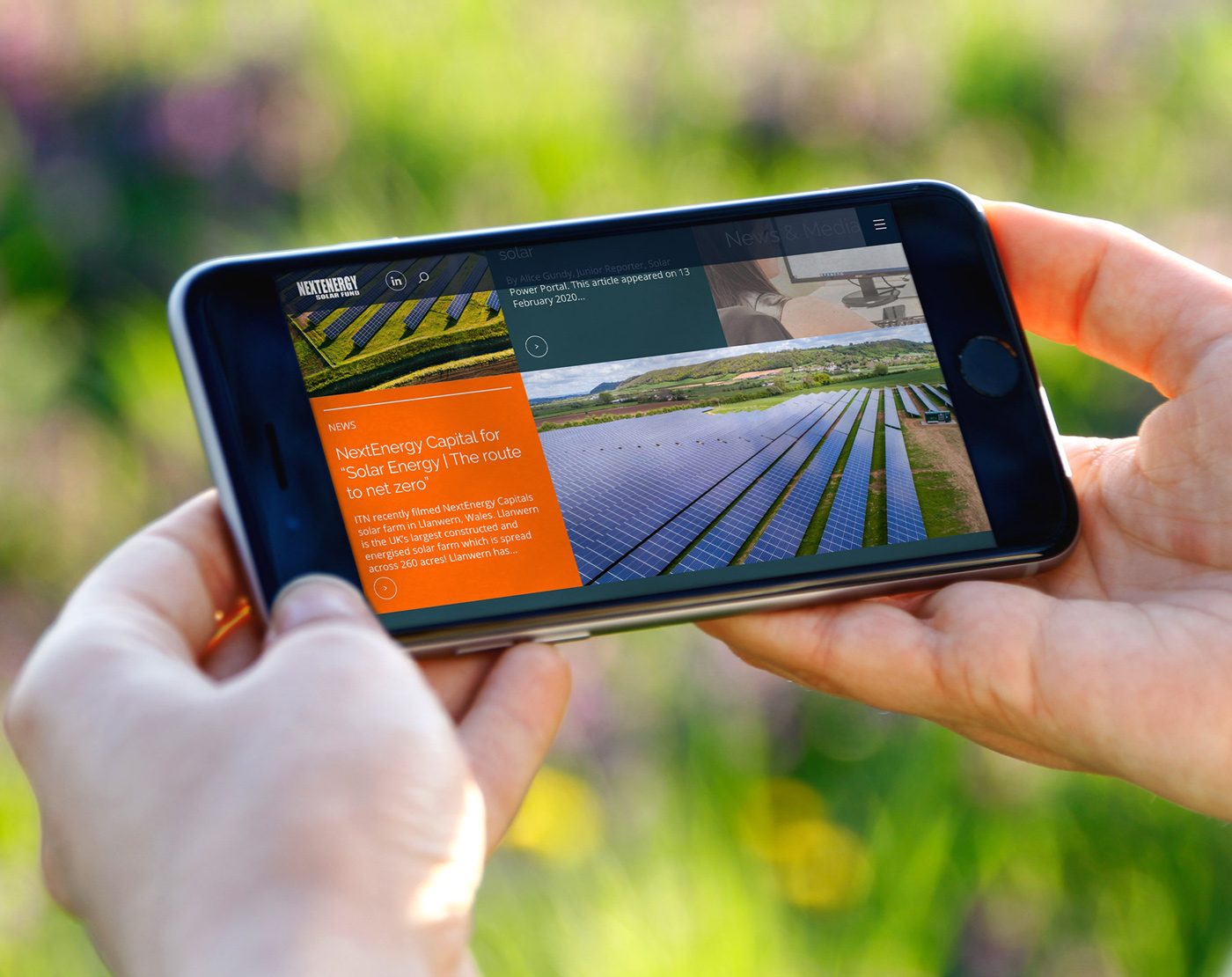 NextEnergy Solar Fund website