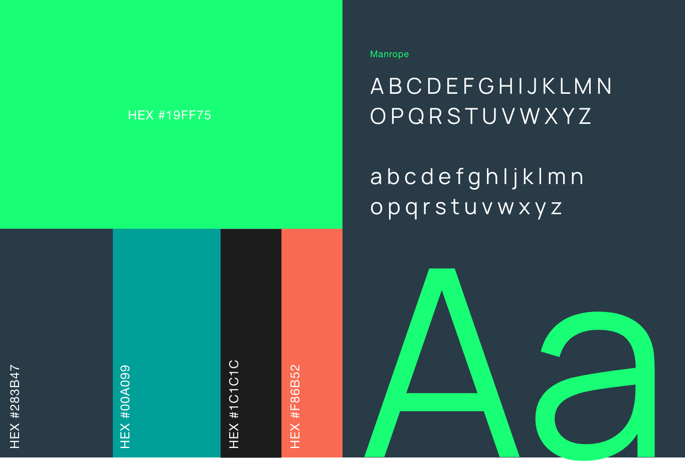The Means brand colours